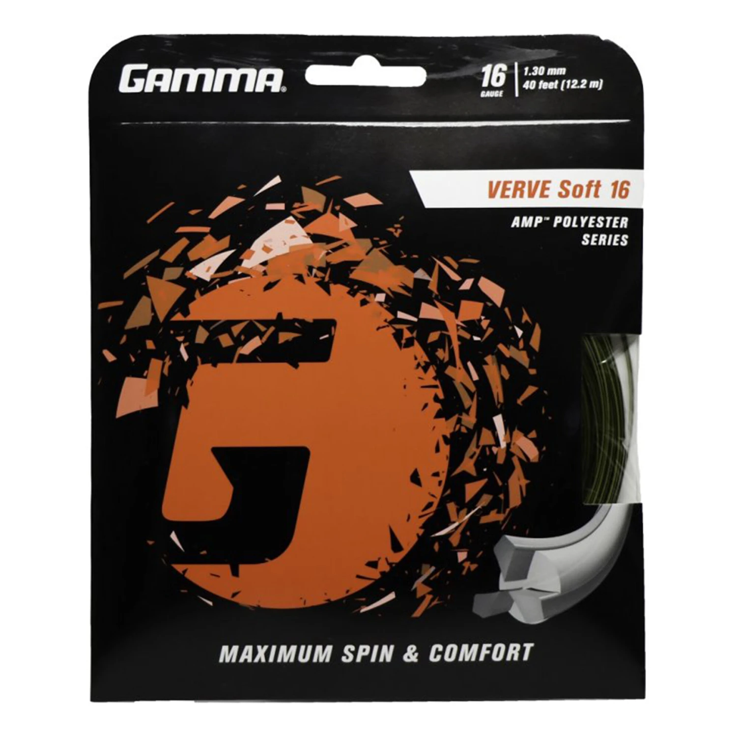 GAMMA Verve Soft Saitenset 12,2m - Schwarz, Gelb 3 GAMMA Verve Soft Saitenset 12,2m - Schwarz, Gelb