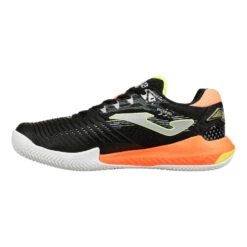 JOMA Point Sandplatzschuh Herren - Schwarz, Orange -Bestes Tennis Geschäft 00122000 0 3