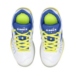 Diadora Challenge 3 Carpet Teppichschuh Kinder - Weiß, Blau 9 Diadora Challenge 3 Carpet Teppichschuh Kinder - Weiß, Blau -Bestes Tennis Geschäft 00197000 0 4