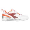 Diadora Blushield Torneo Sandplatzschuh Damen - Weiß, Orange -Bestes Tennis Geschäft 00243000 0 1