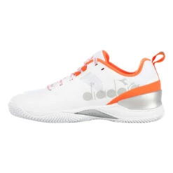 Diadora Blushield Torneo Sandplatzschuh Damen - Weiß, Orange -Bestes Tennis Geschäft 00243000 0 3