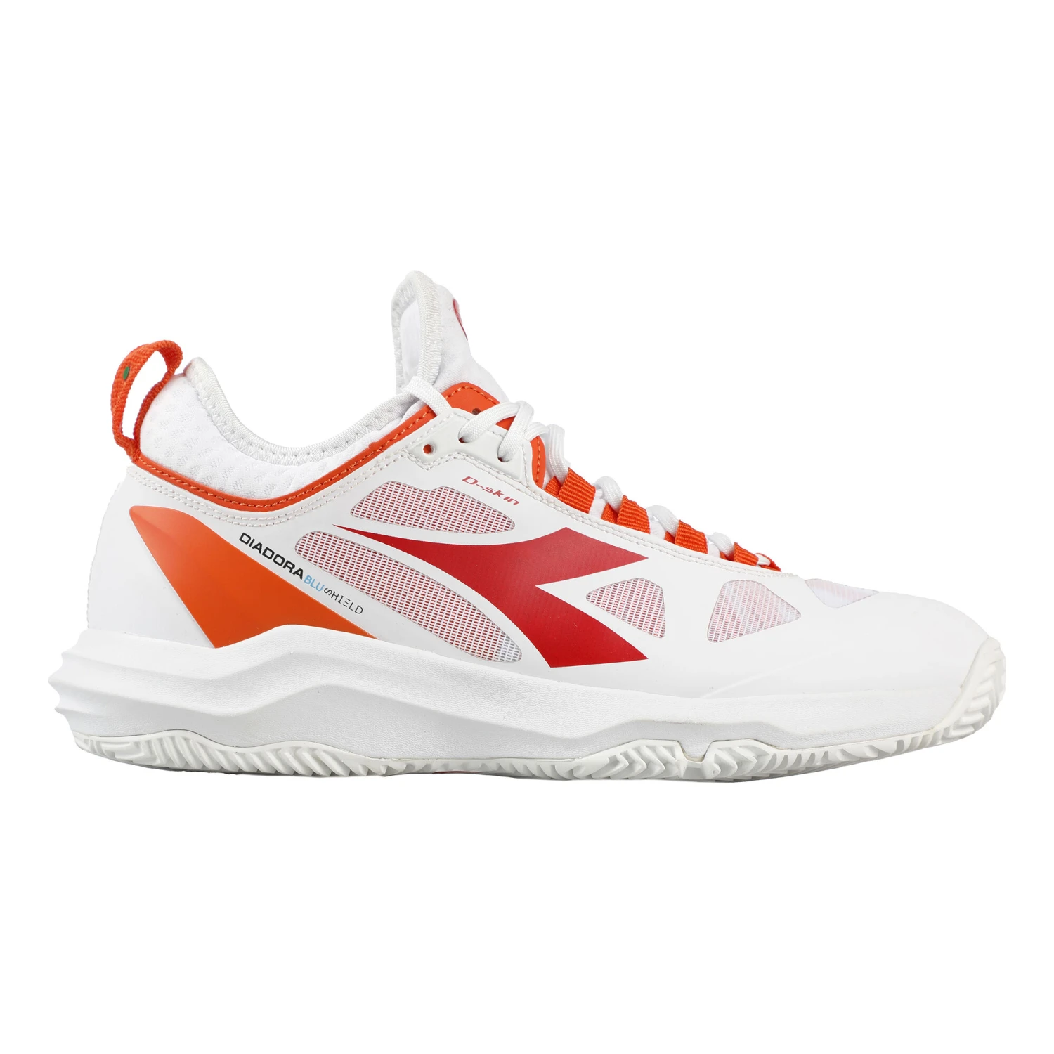 Diadora Speed Blushield Fly 3+ Sandplatzschuh Damen - Weiß, Orange 4 Diadora Speed Blushield Fly 3+ Sandplatzschuh Damen - Weiß, Orange – Bild 2