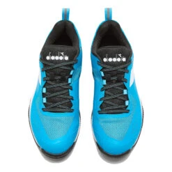 Diadora Blushield Torneo Sandplatzschuh Herren - Hellblau, Weiß -Bestes Tennis Geschäft 00263000 0 4