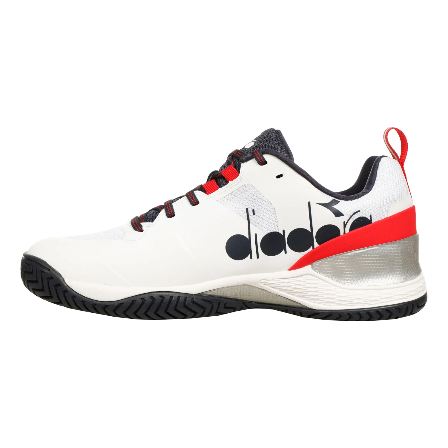 Diadora Blushield Torneo 2 Allcourtschuh Herren - Weiß, Dunkelblau 4 Diadora Blushield Torneo 2 Allcourtschuh Herren - Weiß, Dunkelblau – Bild 2