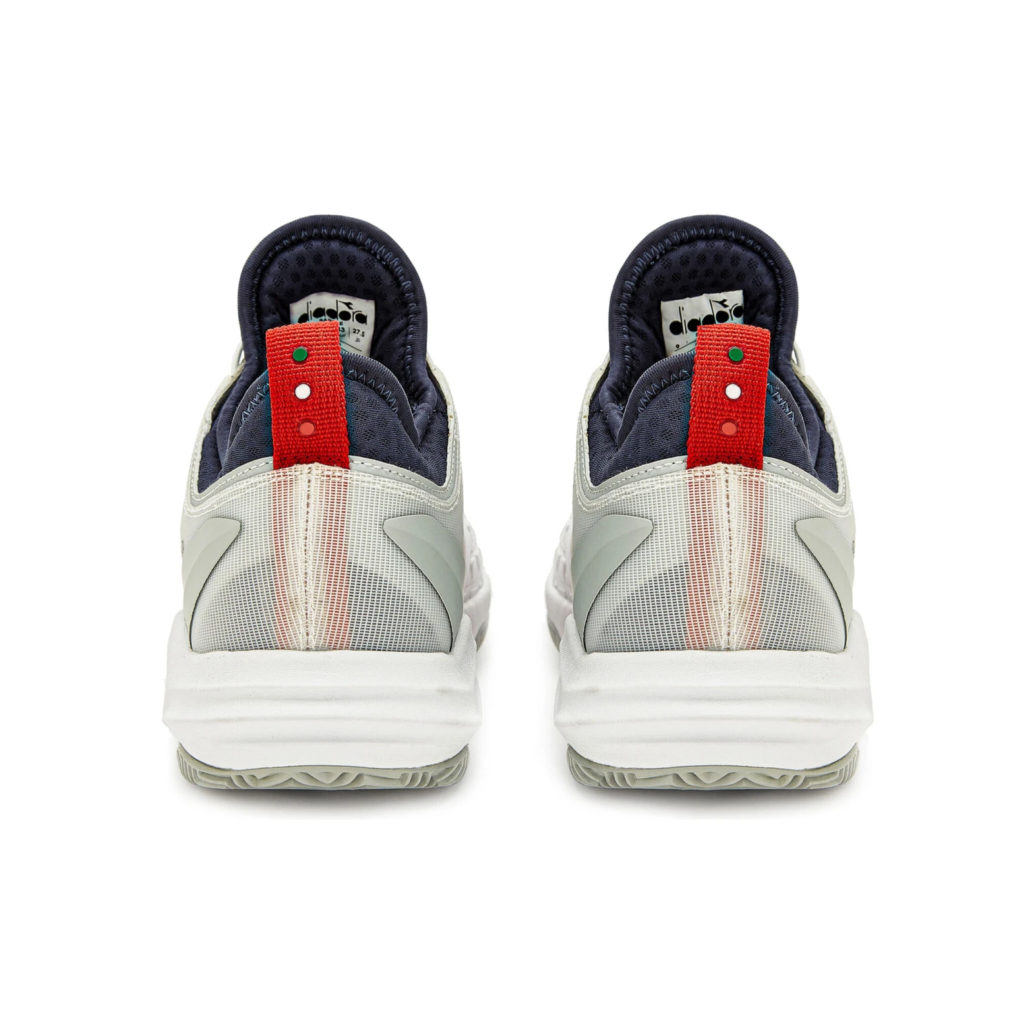 Diadora Speed Blushield Fly 4+ Sandplatzschuh Herren - Weiß, Dunkelblau 4 Diadora Speed Blushield Fly 4+ Sandplatzschuh Herren - Weiß, Dunkelblau – Bild 2