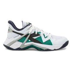 Diadora B.Icon 2 Sandplatzschuh Herren - Weiß, Grün -Bestes Tennis Geschäft 00301000 0 1
