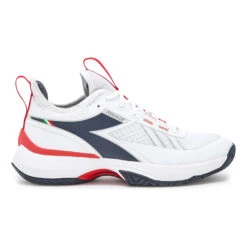 Diadora Finale Allcourtschuh Herren - Weiß, Dunkelblau -Bestes Tennis Geschäft 00304000 0 1