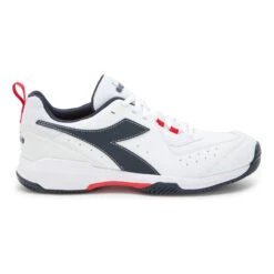 Diadora S. Challenge 5 SL Sandplatzschuh Herren - Weiß, Dunkelblau 11 Diadora S. Challenge 5 SL Sandplatzschuh Herren - Weiß, Dunkelblau -Bestes Tennis Geschäft 00306000 0 1