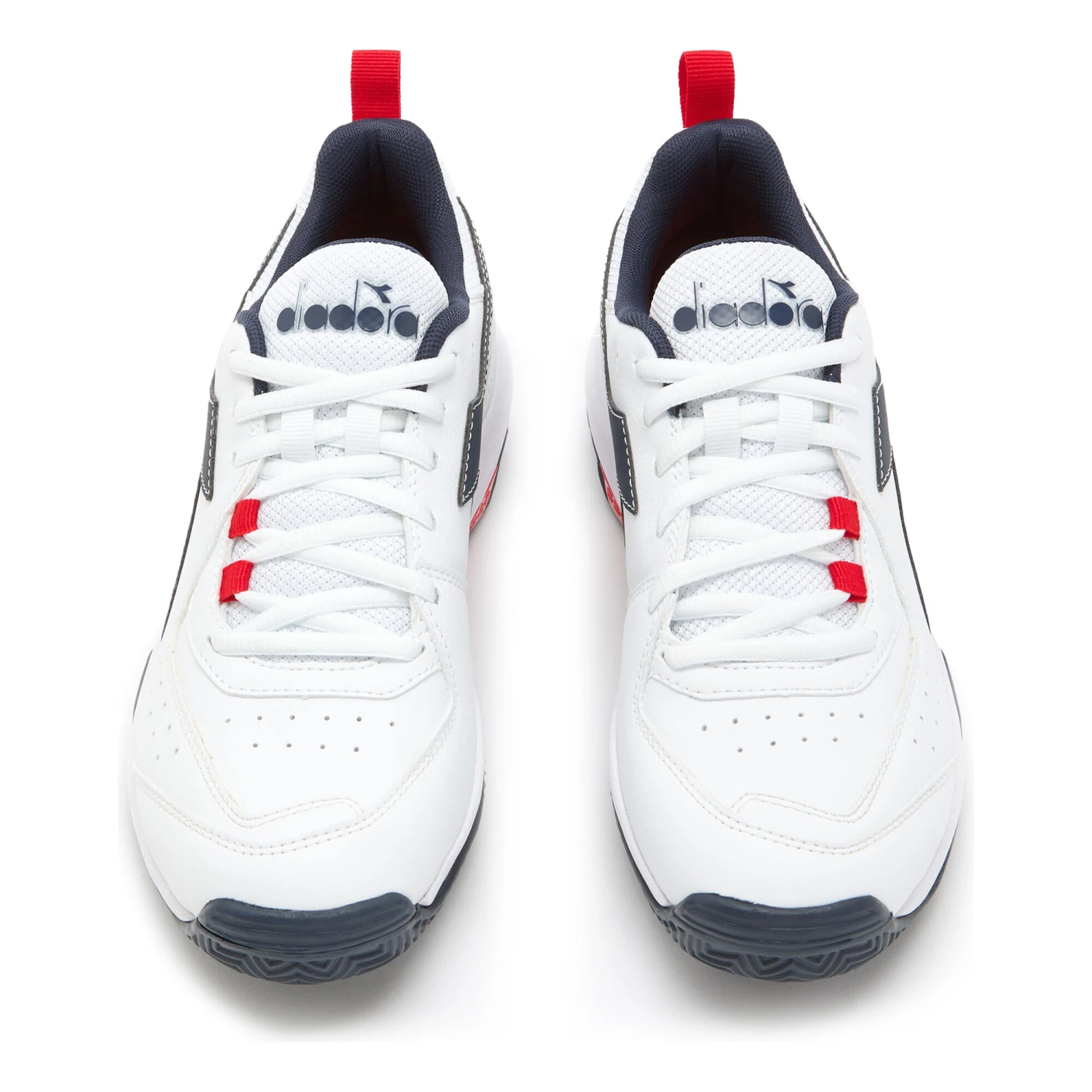 Diadora S. Challenge 5 SL Sandplatzschuh Herren - Weiß, Dunkelblau 6 Diadora S. Challenge 5 SL Sandplatzschuh Herren - Weiß, Dunkelblau – Bild 4