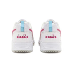 Diadora S. Challenge 5 SL AC Allcourtschuh Kinder - Weiß, Pink -Bestes Tennis Geschäft 00308000 0 2
