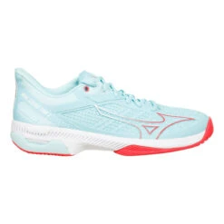 Mizuno Wave Exceed Tour 5 Allcourtschuh Damen - Türkis, Koralle -Bestes Tennis Geschäft 00763000 0 1