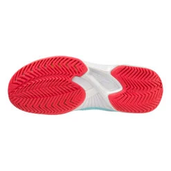 Mizuno Wave Exceed Tour 5 Allcourtschuh Damen - Türkis, Koralle -Bestes Tennis Geschäft 00763000 0 5