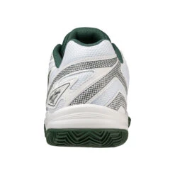 Mizuno Break Shot 4 Sandplatzschuh Herren - Weiß, Dunkelgrün -Bestes Tennis Geschäft 00777000 0 2