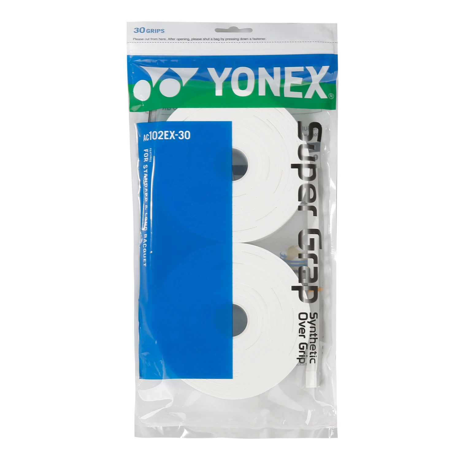 YONEX Super Grap 30er Pack - Weiß 3 YONEX Super Grap 30er Pack - Weiß