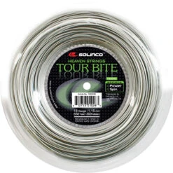 Tour Bite Saitenrolle 200m - Silber -Bestes Tennis Geschäft 01206000 0 2 1
