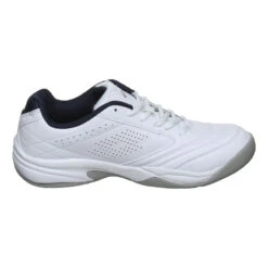 Lotto VIII SI Indoor Teppichschuh Herren - Weiß, Dunkelblau -Bestes Tennis Geschäft 01224000 0 3