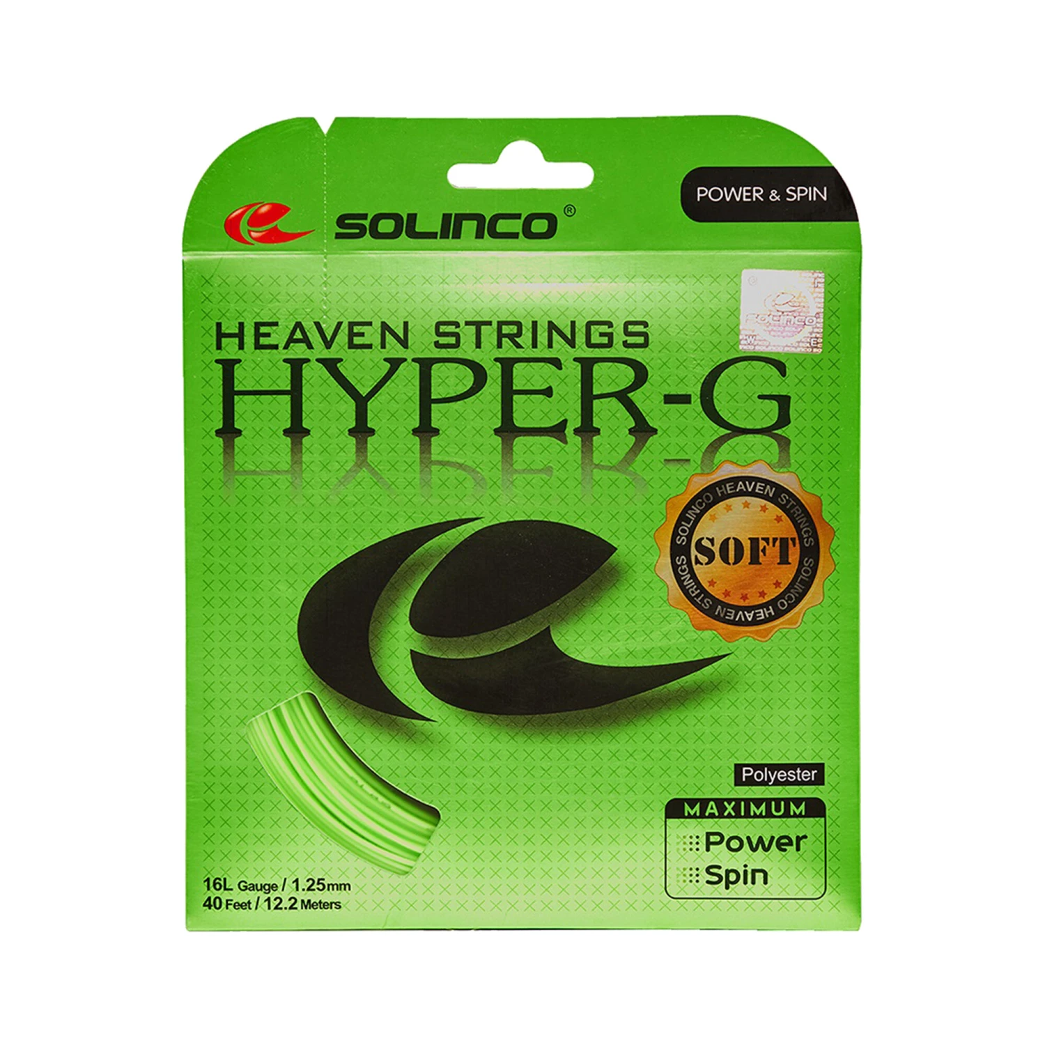 Hyper-G Soft Saitenset 12,2m - Grün 3 Hyper-G Soft Saitenset 12,2m - Grün