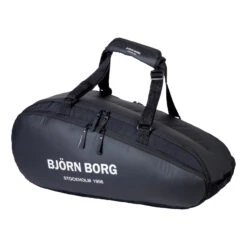 BJØRN BORG Ace Schlägertasche - Schwarz, Weiß -Bestes Tennis Geschäft 0124300000 0 2