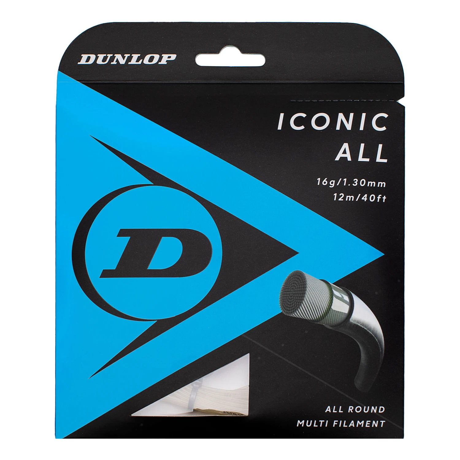 Dunlop Iconic All Saitenset 12m - Nude 3 Dunlop Iconic All Saitenset 12m - Nude