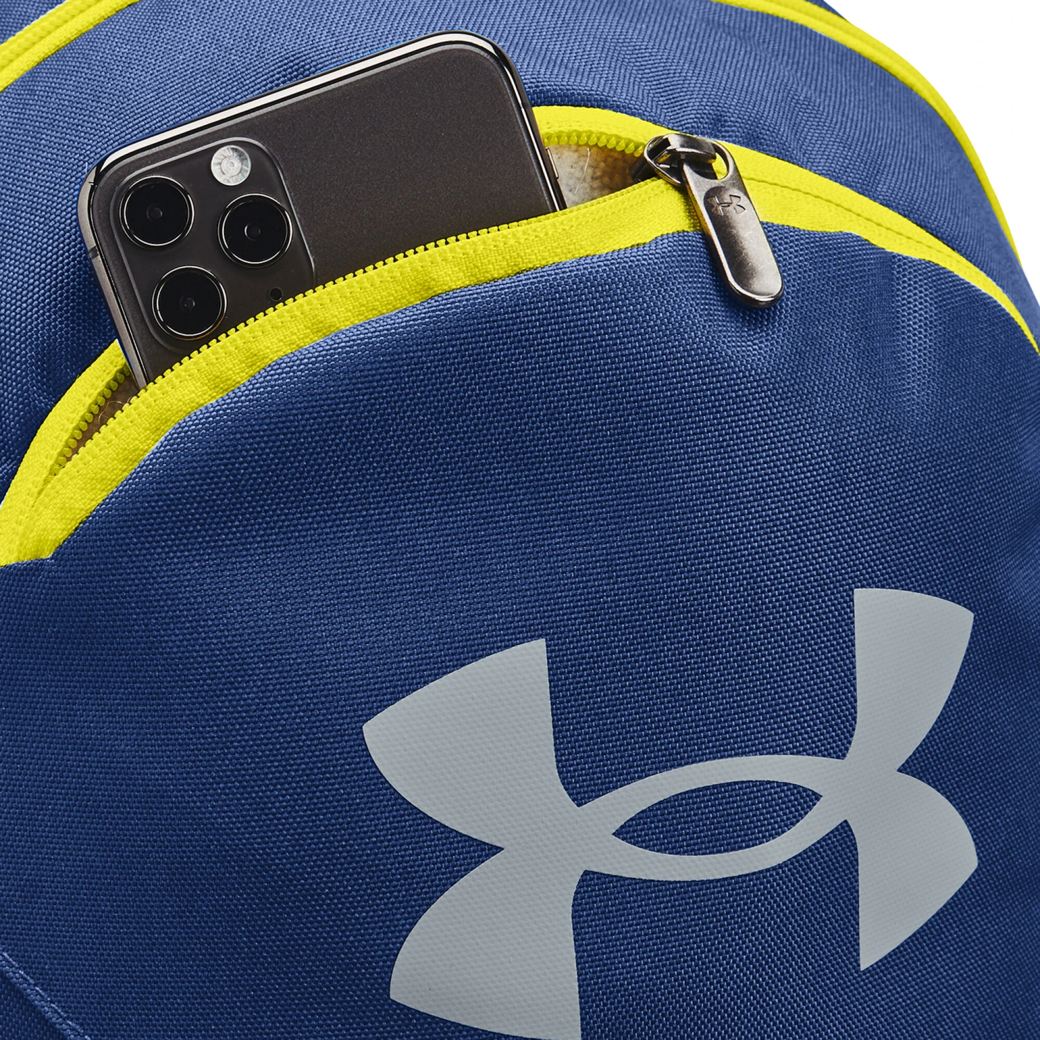 Under Armour Hustle Lite Rucksack - Blau, Gelb 8 Under Armour Hustle Lite Rucksack - Blau, Gelb – Bild 6