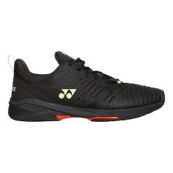 YONEX Power Cushion Sonicage 3 Allcourtschuh Herren - Schwarz, Neongrün 9 YONEX Power Cushion Sonicage 3 Allcourtschuh Herren - Schwarz, Neongrün -Bestes Tennis Geschäft 01409000 0 1