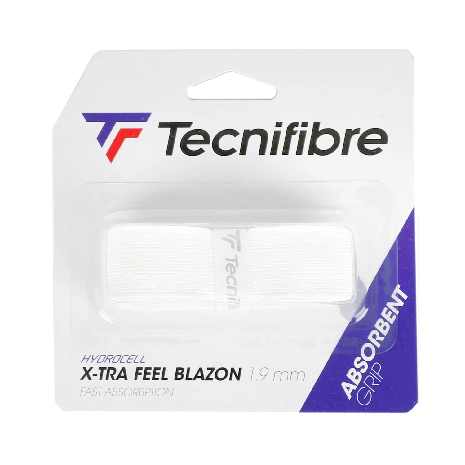 TECNIFIBRE X-Tra Feel Blazon 1er Pack - Weiß 3 TECNIFIBRE X-Tra Feel Blazon 1er Pack - Weiß