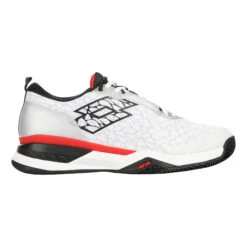 Lotto Raptor Hyperpulse 100 Clay Sandplatzschuh Herren - Weiß -Bestes Tennis Geschäft 01504000 0 1