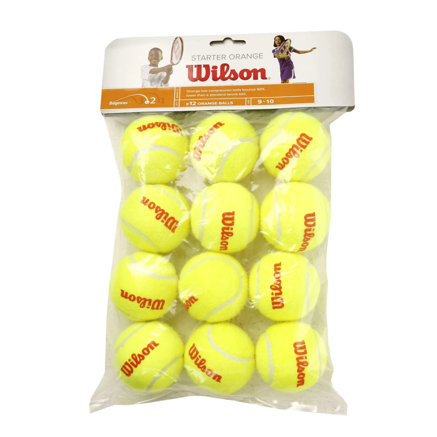 Wilson Starter Balls Stage 2 12er Beutel 3 Wilson Starter Balls Stage 2 12er Beutel