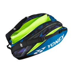 YONEX Pro Racquet Bag Schlägertasche 12er - Blau, Schwarz -Bestes Tennis Geschäft 0151700000 10 2