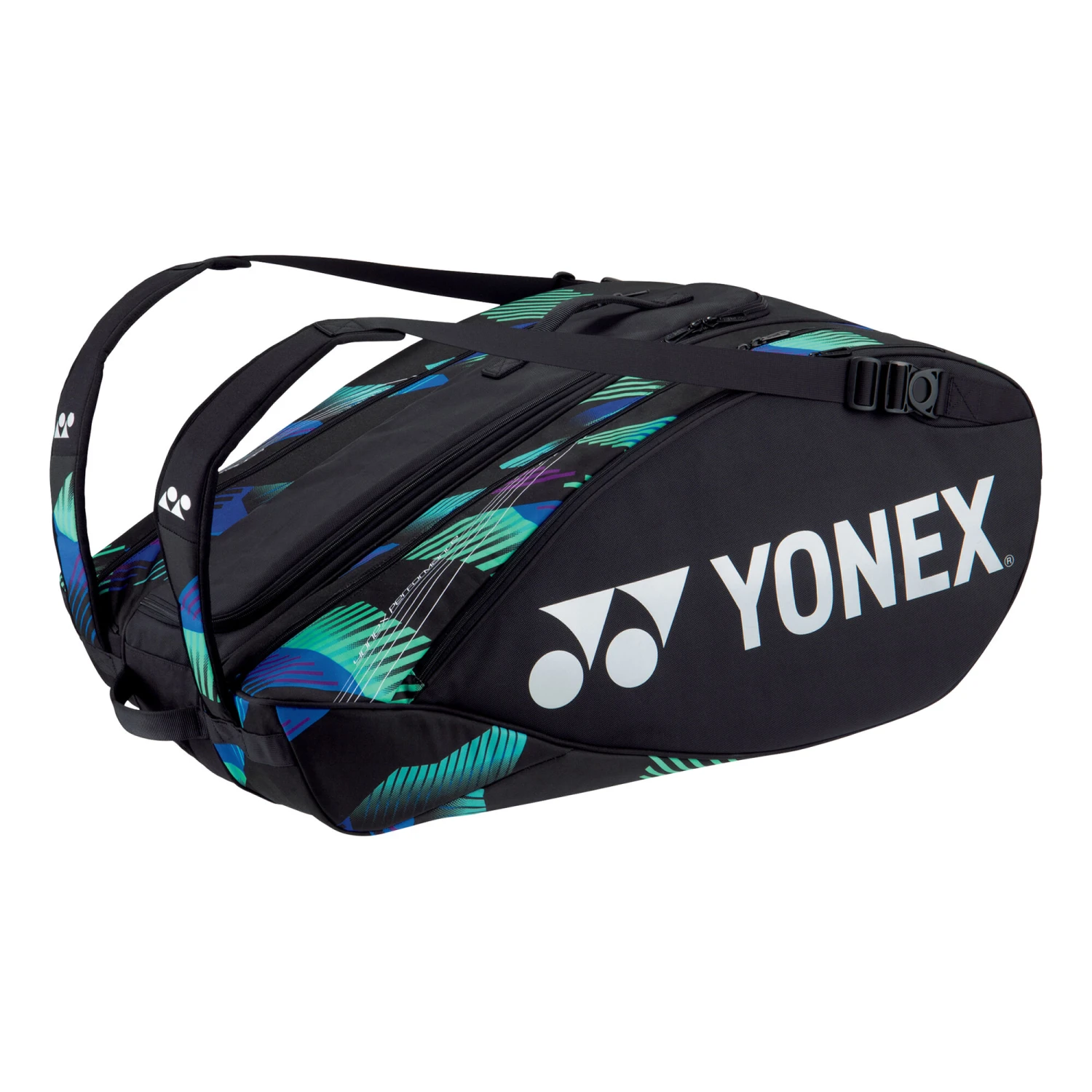 YONEX Pro Racquet Bag Schlägertasche 12er - Grün, Lila 3 YONEX Pro Racquet Bag Schlägertasche 12er - Grün, Lila