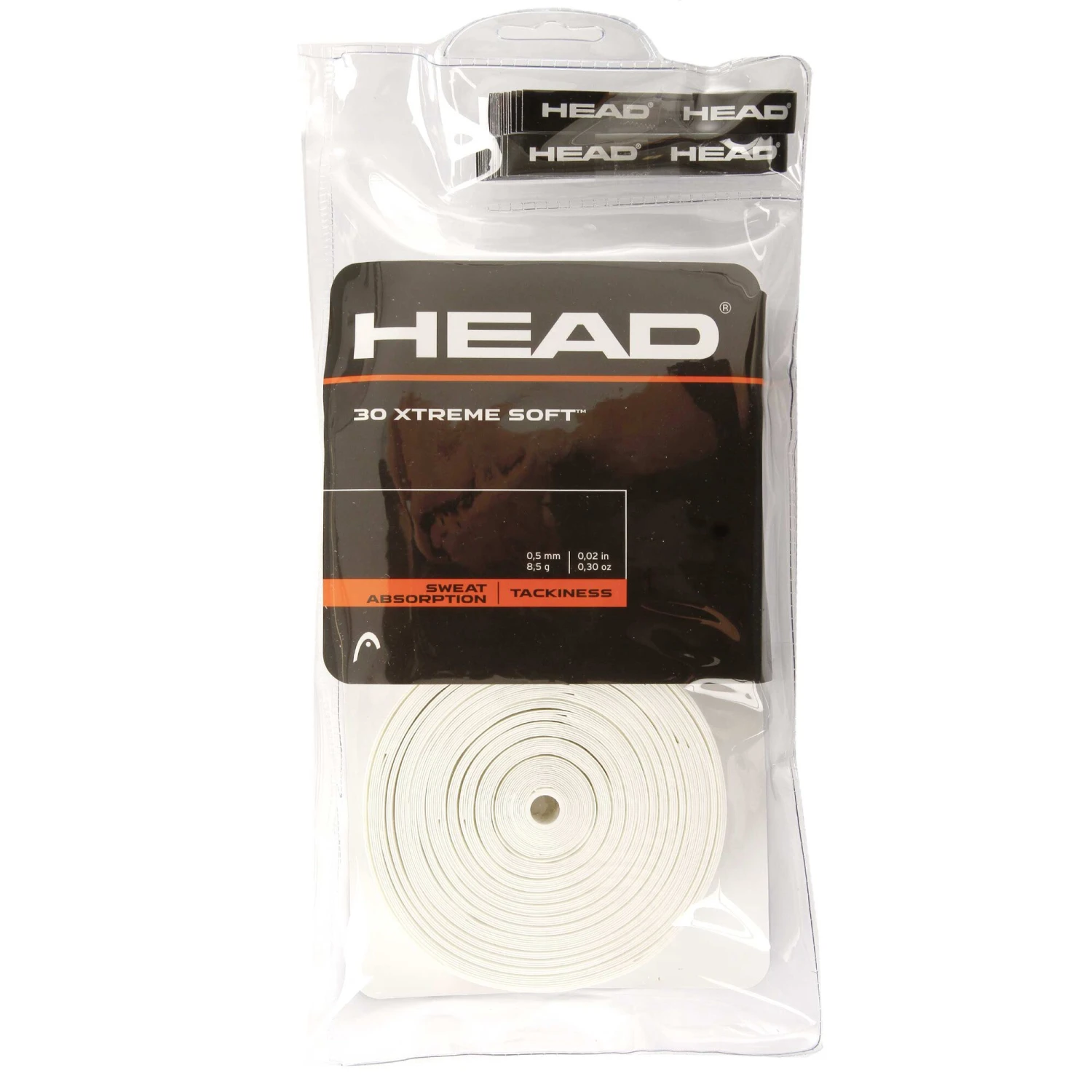 Head Xtreme Soft 30er Pack - Weiß 3 Head Xtreme Soft 30er Pack - Weiß