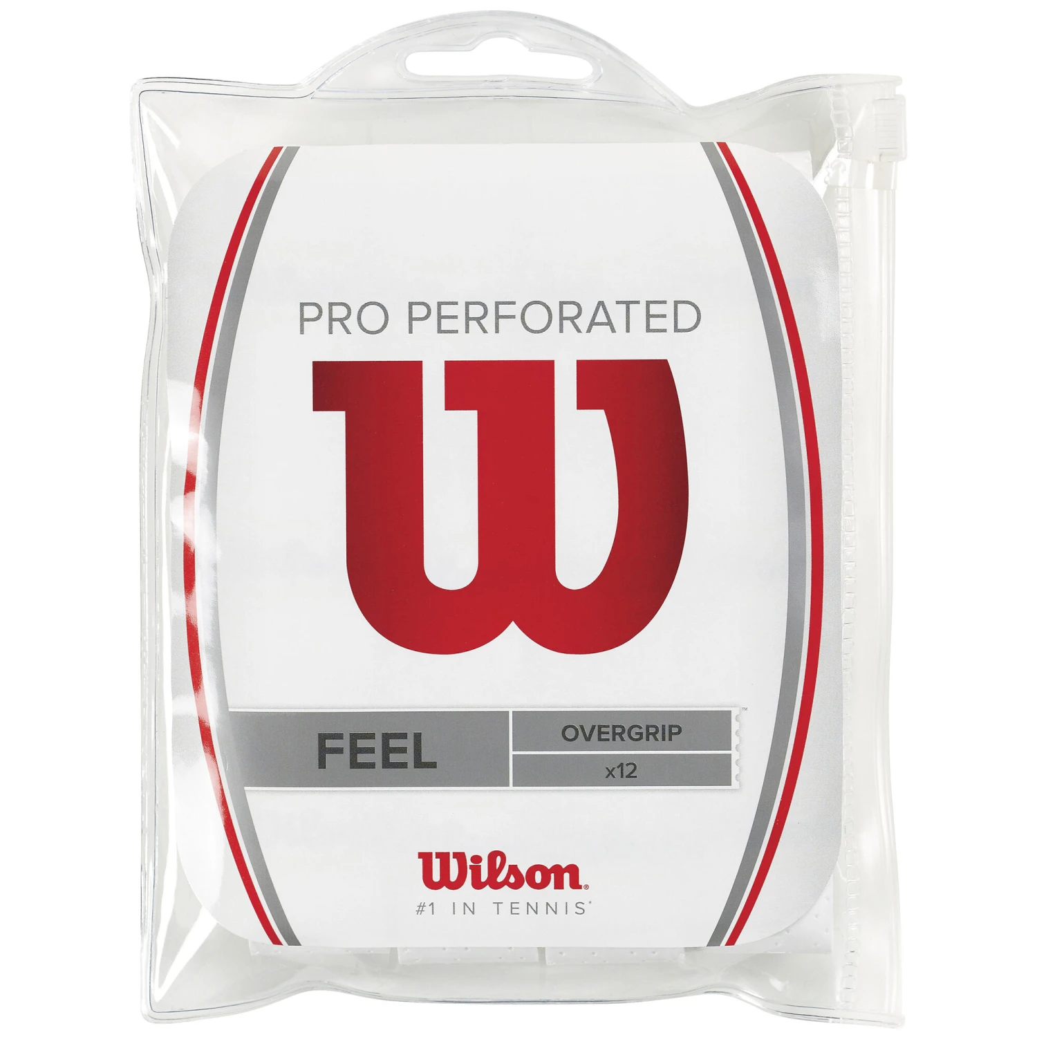 Wilson Pro Overgrip Perforated 12er Pack - Weiß 3 Wilson Pro Overgrip Perforated 12er Pack - Weiß