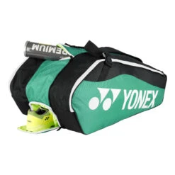 YONEX Club Line Racket Bag Schlägertasche 12er - Grün, Schwarz -Bestes Tennis Geschäft 0154600000 11