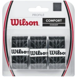 Wilson Profile Overgrip 3er Pack - Schwarz