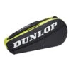 Dunlop SX Club Schlägertasche 3er - Schwarz, Gelb -Bestes Tennis Geschäft 0155200000 000 3