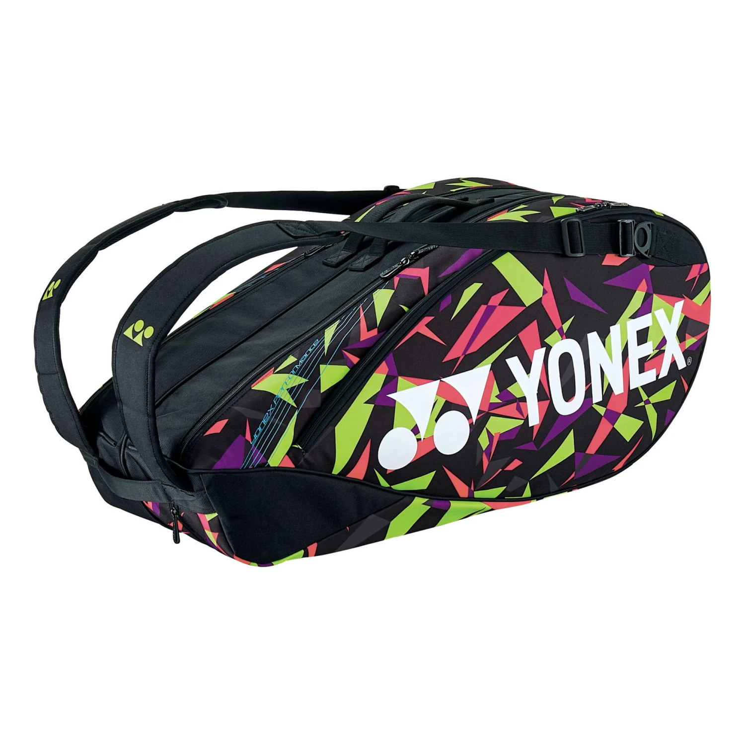 YONEX Pro Racquet Bag Schlägertasche 8er - Schwarz, Grün 3 YONEX Pro Racquet Bag Schlägertasche 8er - Schwarz, Grün