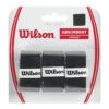 Wilson Soft Overgrip 3er Pack - Schwarz -Bestes Tennis Geschäft 0156000000 000
