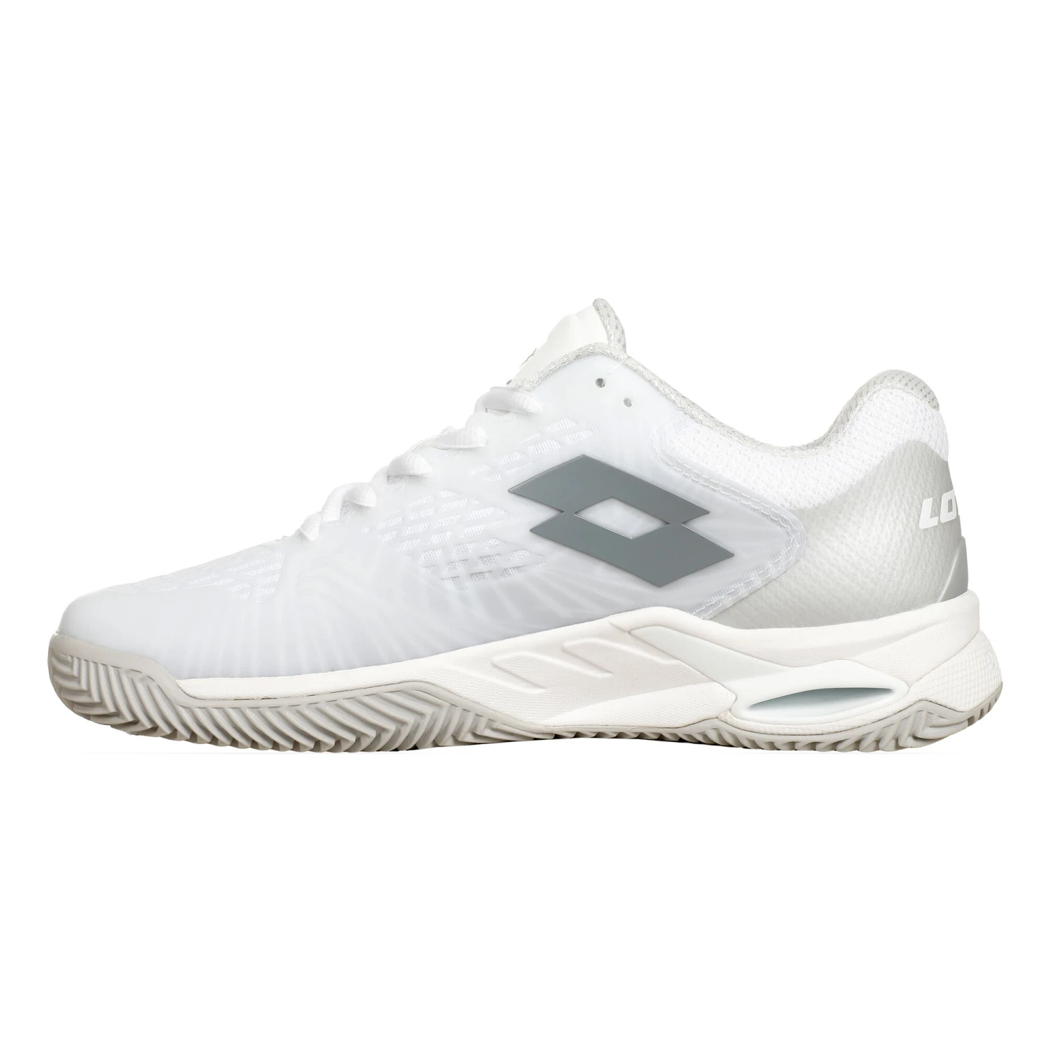 Lotto Mirage 100 II Sandplatzschuh Damen - Weiß, Grau 5 Lotto Mirage 100 II Sandplatzschuh Damen - Weiß, Grau – Bild 3