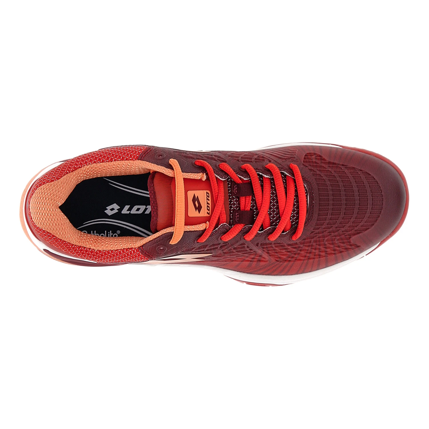 Lotto Mirage 100 II SPD Allcourtschuh Herren - Rot, Orange 7 Lotto Mirage 100 II SPD Allcourtschuh Herren - Rot, Orange – Bild 5