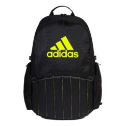 ADIDAS Protour Pro Tour Rucksack - Schwarz, Limette -Bestes Tennis Geschäft 0173300000 000