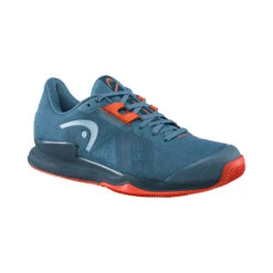 Head Sprint Pro 3.5 Sandplatzschuh Herren - Blau, Orange -Bestes Tennis Geschäft 01828000 000
