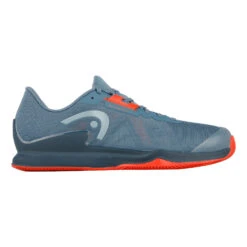 Head Sprint Pro 3.5 Sandplatzschuh Herren - Blau, Orange -Bestes Tennis Geschäft 01828000 0 1