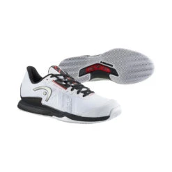 Head Sprint Pro 3.5 Sandplatzschuh Herren - Weiß, Schwarz -Bestes Tennis Geschäft 01830000 0 8