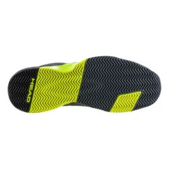 Head Revolt Pro 4.0 Sandplatzschuh Herren - Schwarz, Gelb -Bestes Tennis Geschäft 01831000 0 5