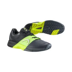 Head Revolt Pro 4.0 Allcourtschuh Herren - Schwarz, Gelb -Bestes Tennis Geschäft 01841000 0 8