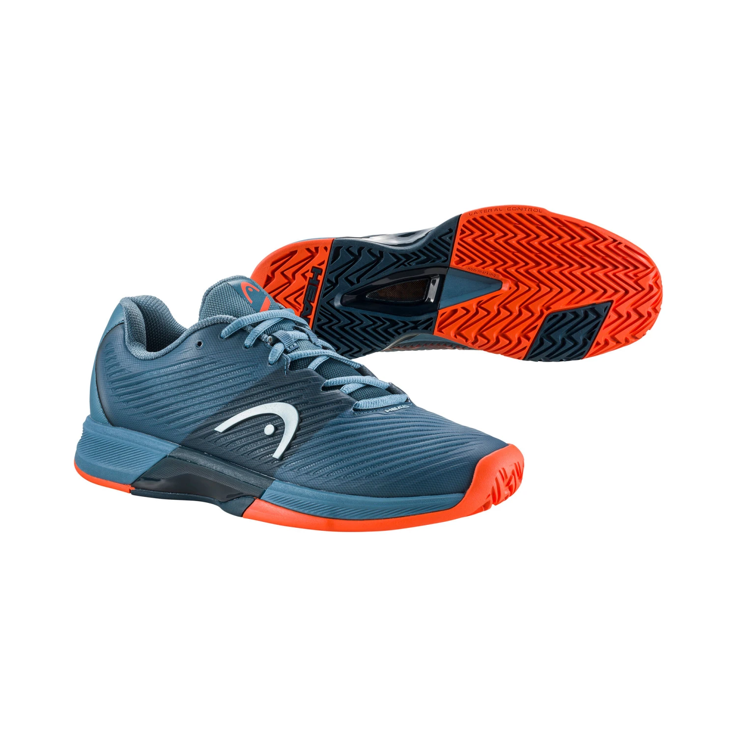 Head Revolt Pro 4.0 Allcourtschuh Herren - Blau, Orange 8 Head Revolt Pro 4.0 Allcourtschuh Herren - Blau, Orange – Bild 6