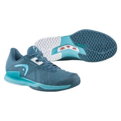 Head Sprint Pro 3.5 Allcourtschuh Damen - Blau, Türkis -Bestes Tennis Geschäft 01863000 0 7