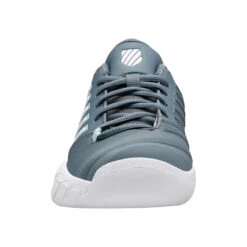 K-Swiss Big-Shot Light 4 Teppichschuh Damen - Grau, Weiß -Bestes Tennis Geschäft 02080000 0 7