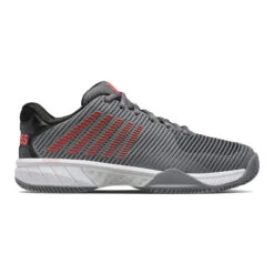 K-Swiss Hypercourt Express 2 Sandplatzschuh Herren - Grau, Orange -Bestes Tennis Geschäft 02131000 0 1