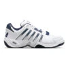 K-Swiss Accomplish IV Allcourtschuh Herren - Weiß, Blau -Bestes Tennis Geschäft 02137000 0 1